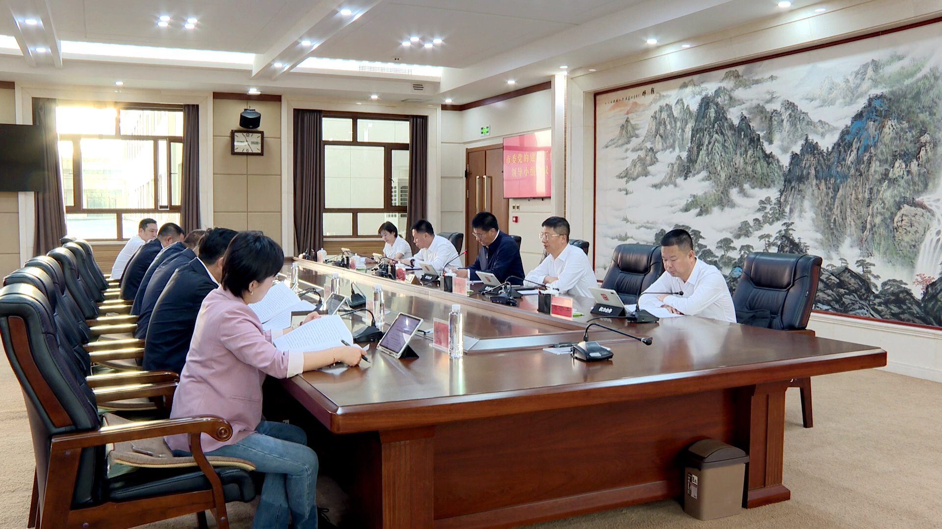市委党的建设工作领导小组会议召开